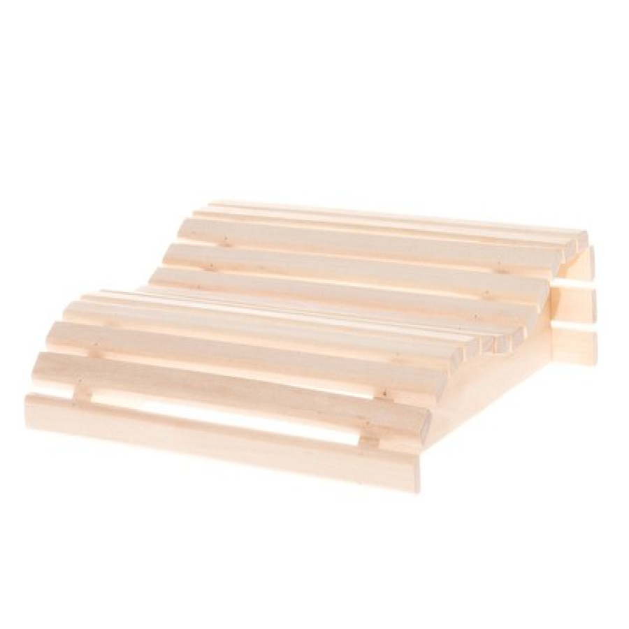 Ergonomisches Saunakissen aus Espe